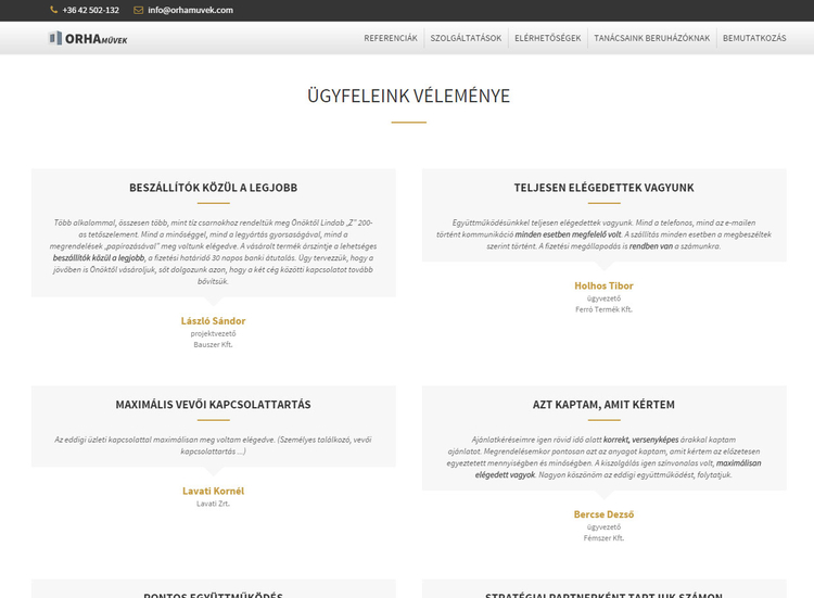 Az ügyfélvélemény az egyik leghatásosabb marketing eszközök egyike.