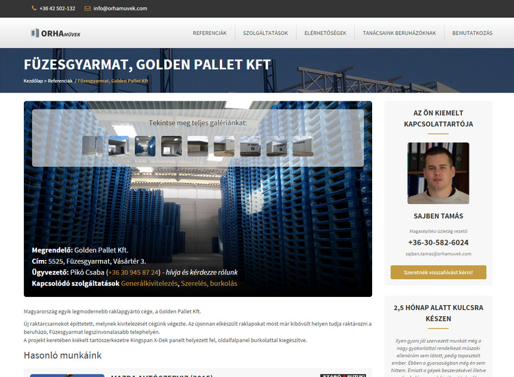 A referenciák megfelelő tálalása nagyon fontos a bizalom kialakításakor.